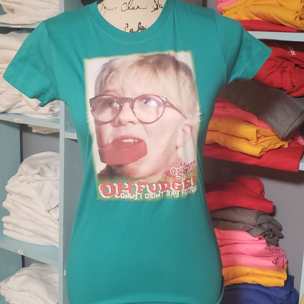 A Christmas Story FITTED tshirt Sz S